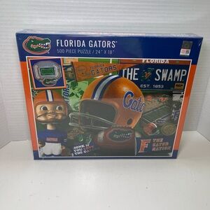 FLORIDA GATORS- You The Fan 500 Piece Puzzle 24" x 18" New Sealed.